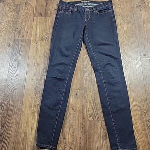 Lucky Brand Jeans Womens 6/28 L Charlie Skinny Dark Wash Stretch Denim